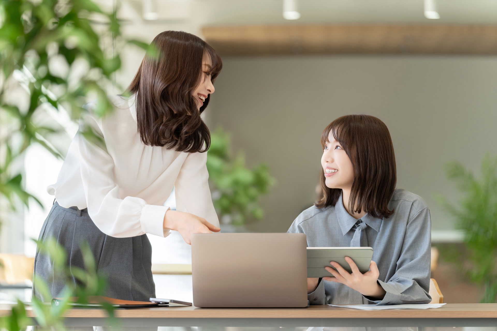 総務部 先輩×後輩対談