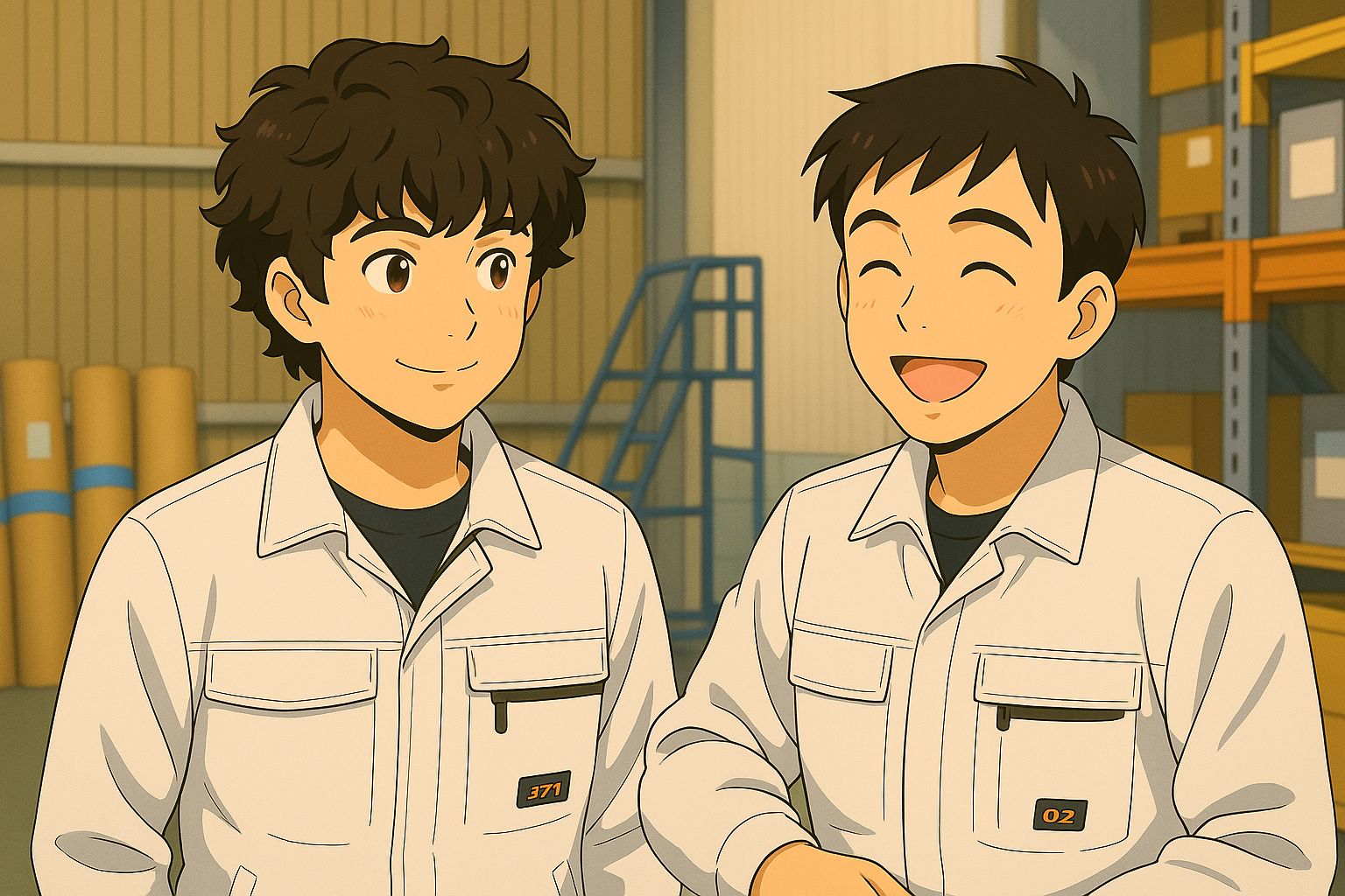 【リファラル】物流部<br>同級生×同僚